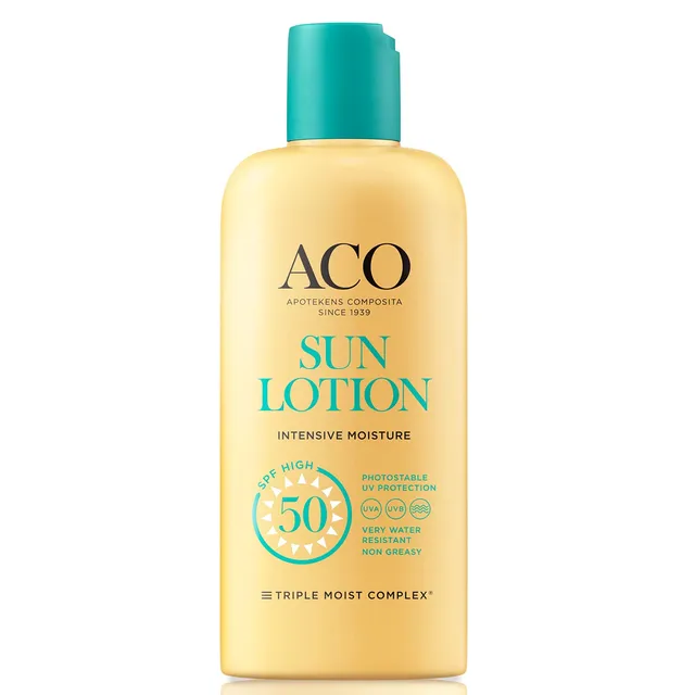 ACO Sun Intensive Moisture LSF 50 Sonnenlotion 200 ml parfümfrei