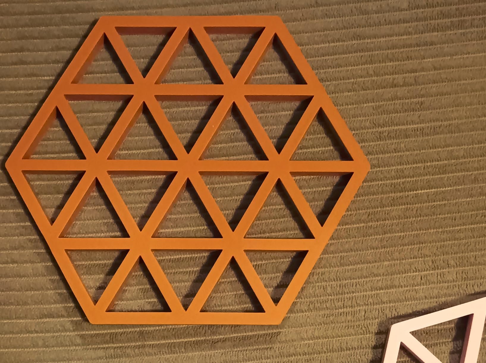 Zone Denmark Triangles Topfuntersetzer Silikon 3er Rot