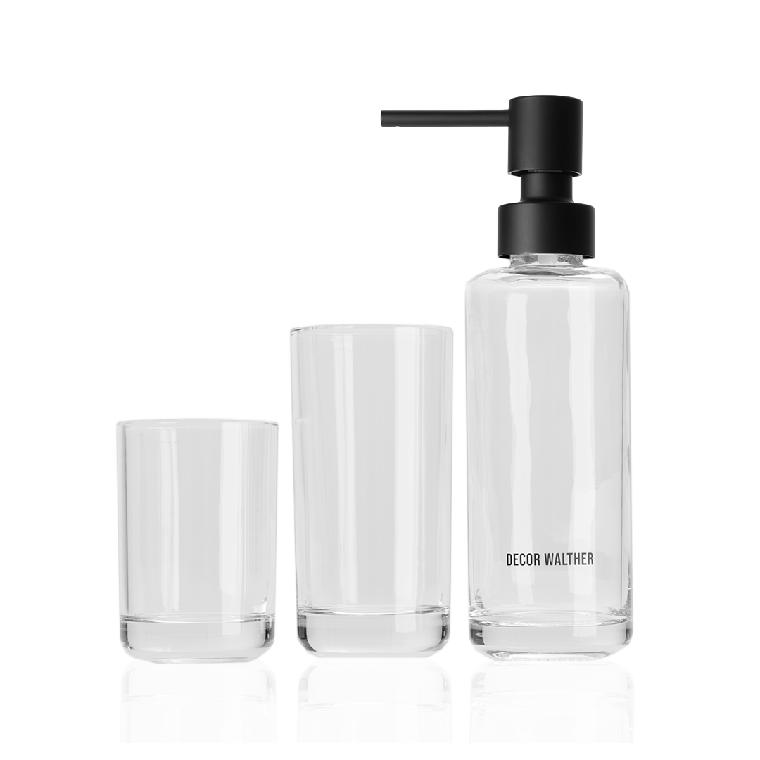 Decor Walther Classic Pop Up Seifenspender Grün Glas