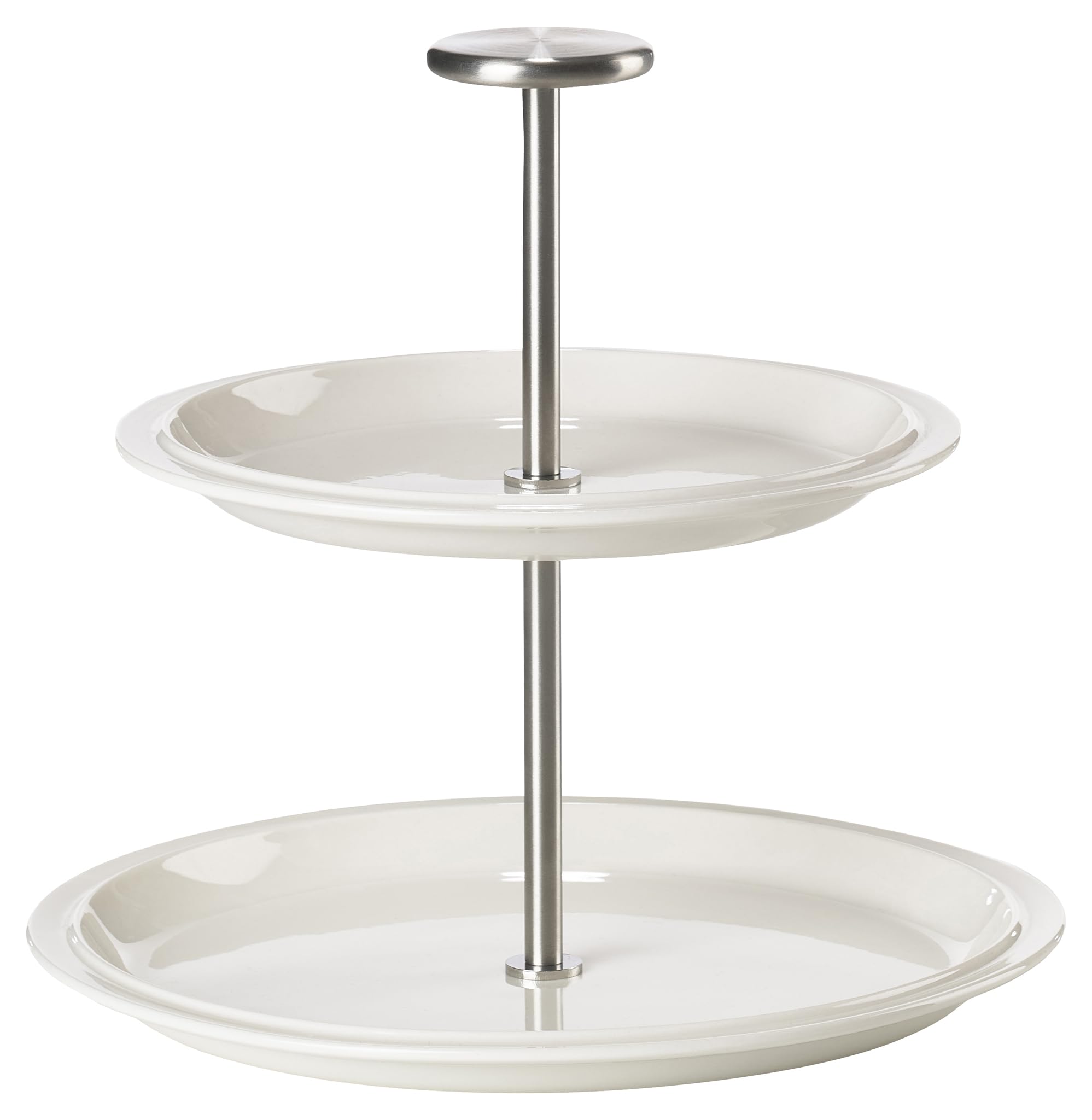 Zone Denmark Eau Etagere Porzellan 2-etagig Offwhite Ø 20 cm