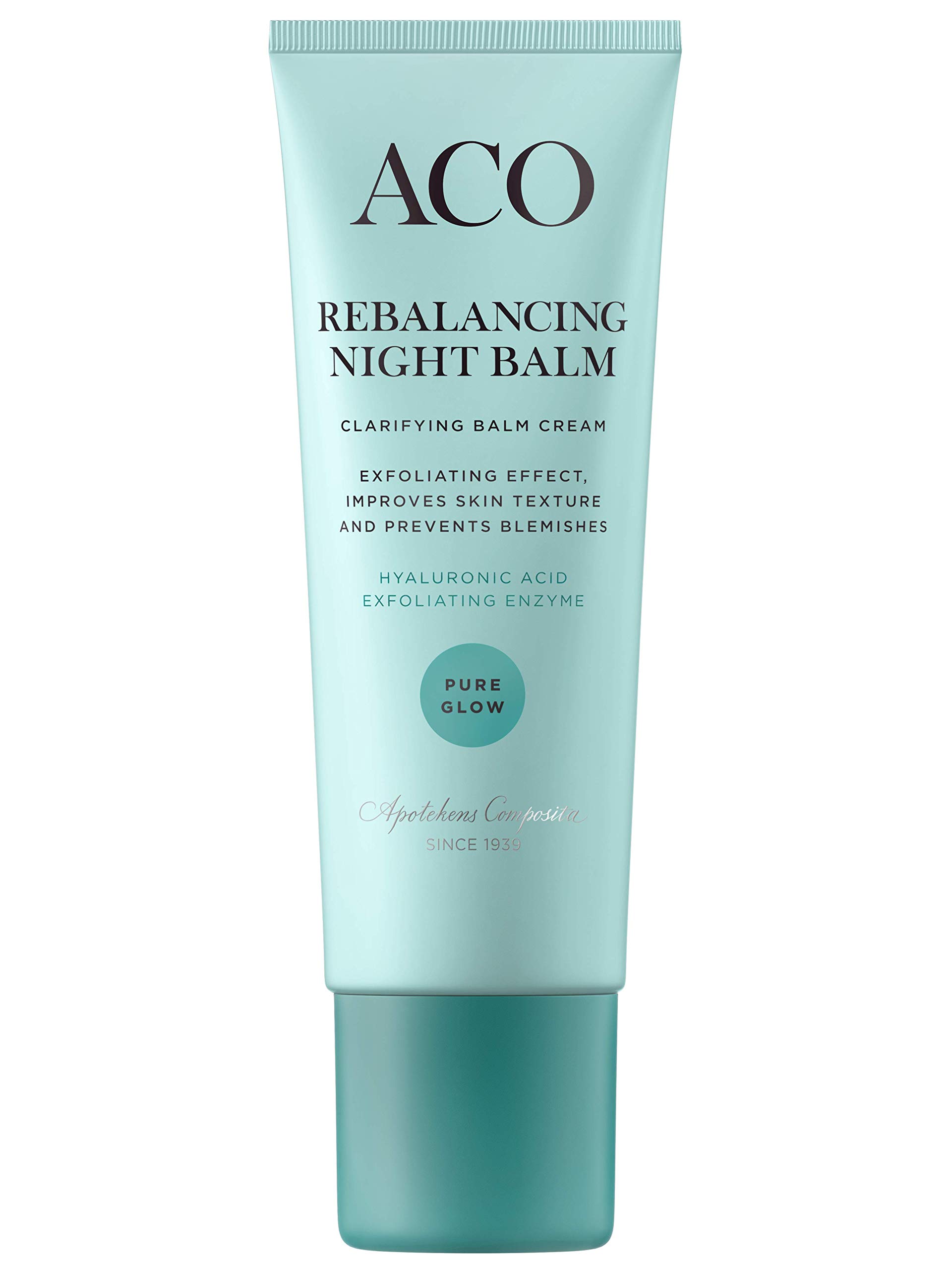 ACO Pure Glow Night Balm Nachtcreme 50 ml Mischhaut