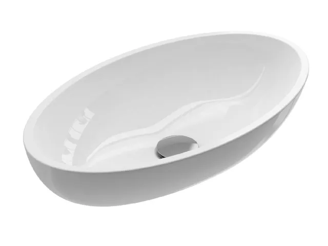 Treos Serie 710 Aufsatz-Waschbecken 510 x 300 mm weiß