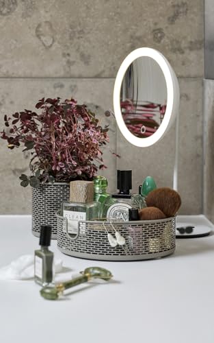 Zone Denmark Bath Kosmetikspiegel Schwarz 5-fach