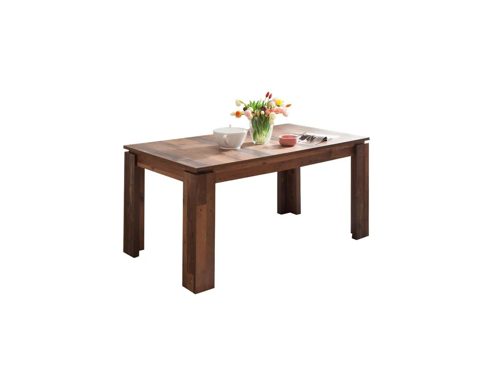 trendteam Universal Esstisch ausziehbar Old Wood Melamin