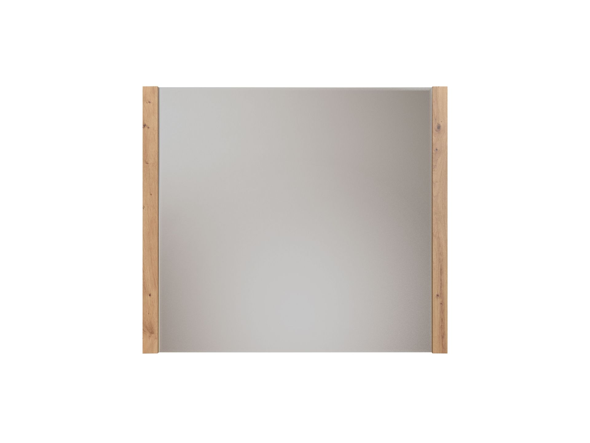 trendteam Dakota Wandspiegel weiss mit Artisan Eiche