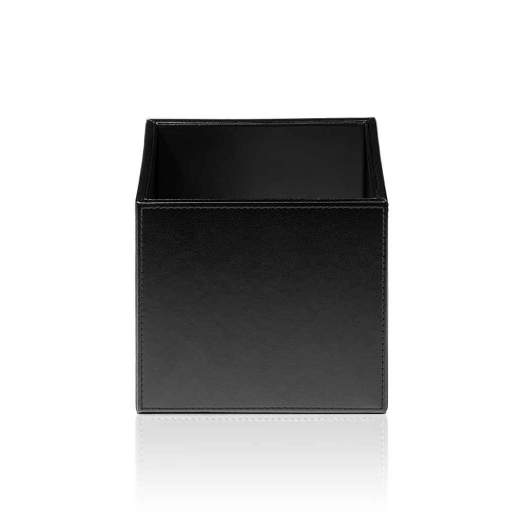 Decor Walther Brownie BOD1 Utensilienbehälter Schwarz Kunstleder