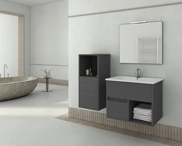 DROP Martinidis Sorrento 65 Waschtischunterschrank Graphite