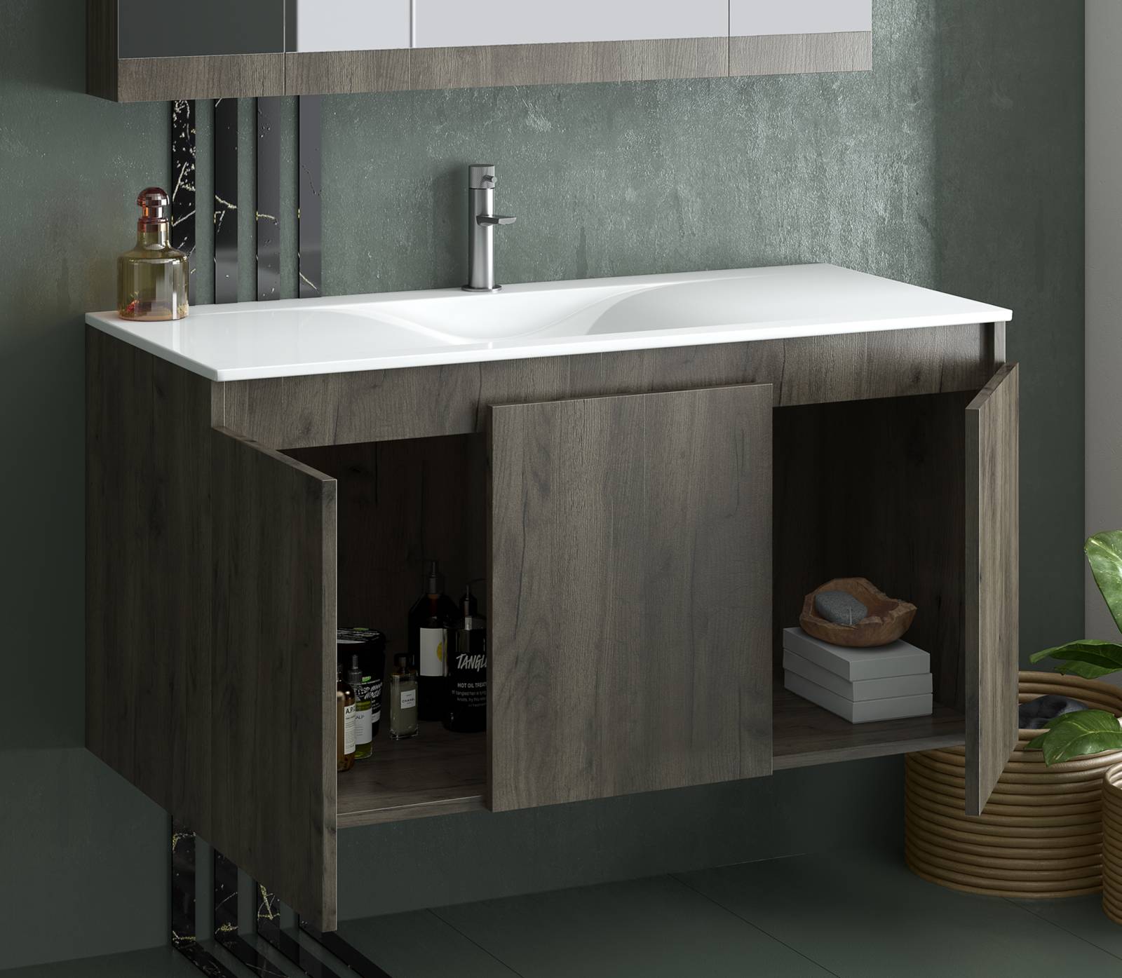 DROP Martinidis Magnolia S 100 Badmöbel Walnut