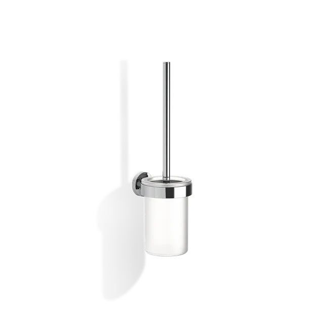 Decor Walther Basic BA WBG WC-Bürstengarnitur Chrom Wandmontage Glas