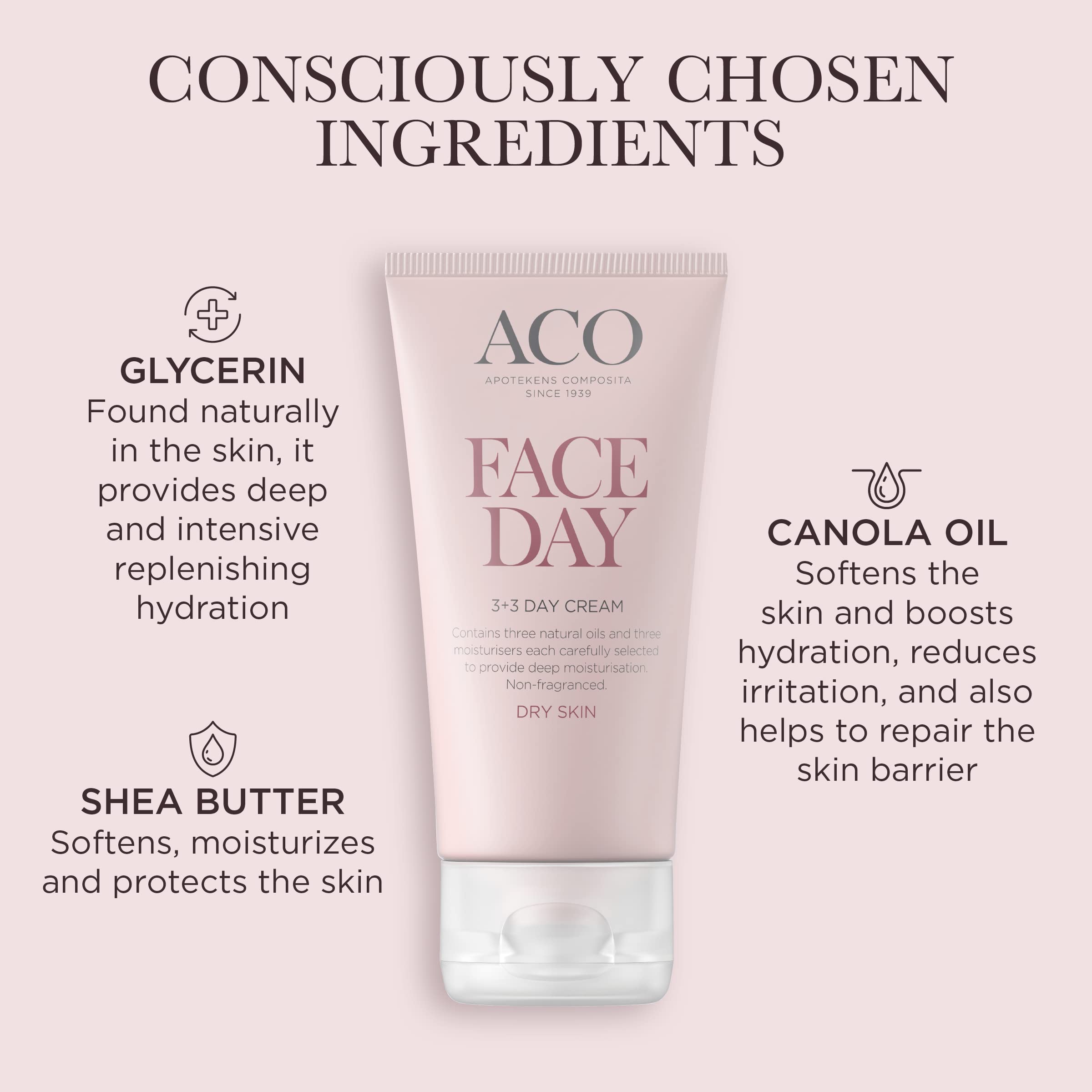 ACO Age Delay+ Tagescreme 50 ml Trockene Haut Parfümfrei