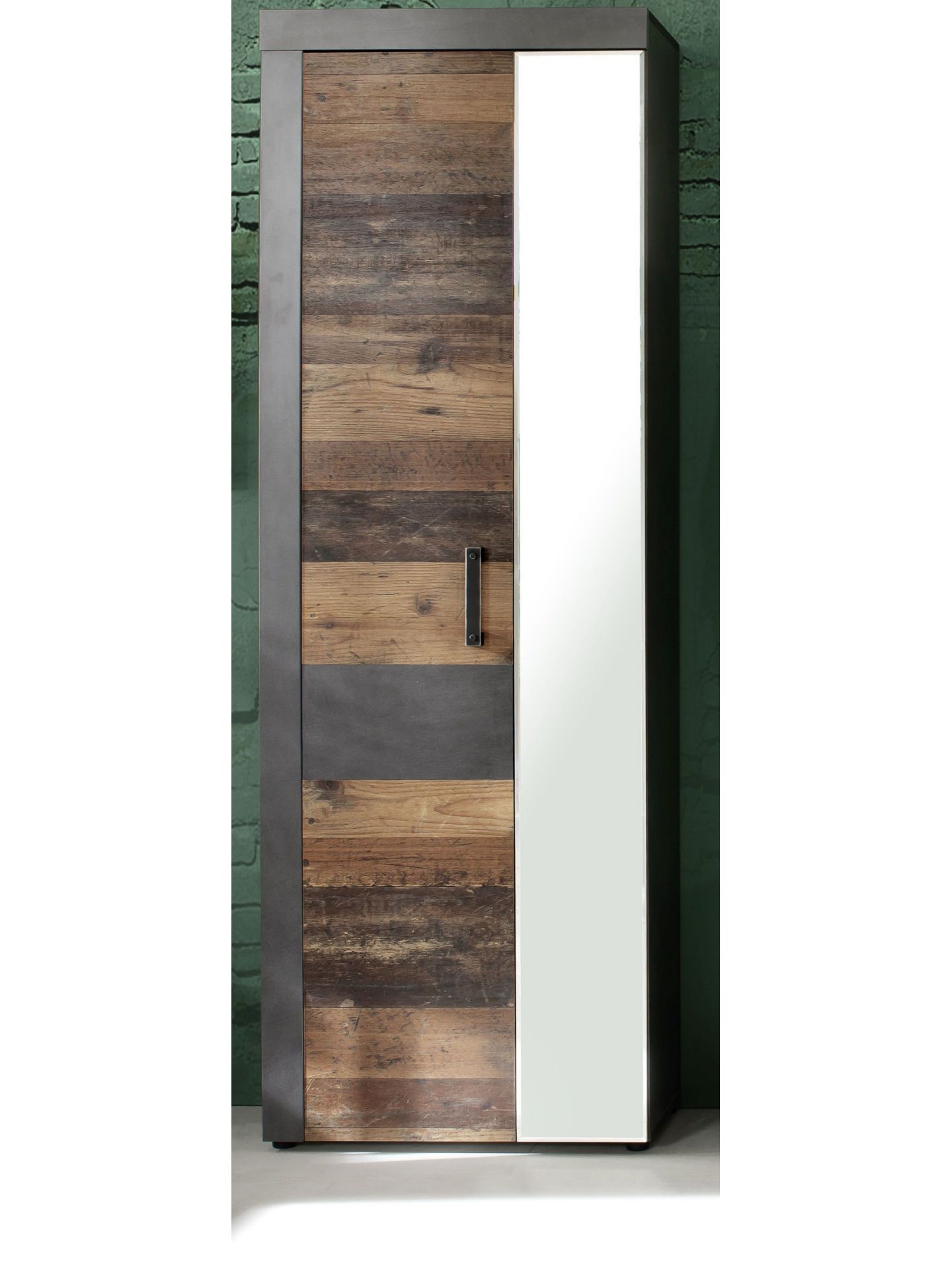 trendteam Indy GD-Schrank graphit grau Old Wood