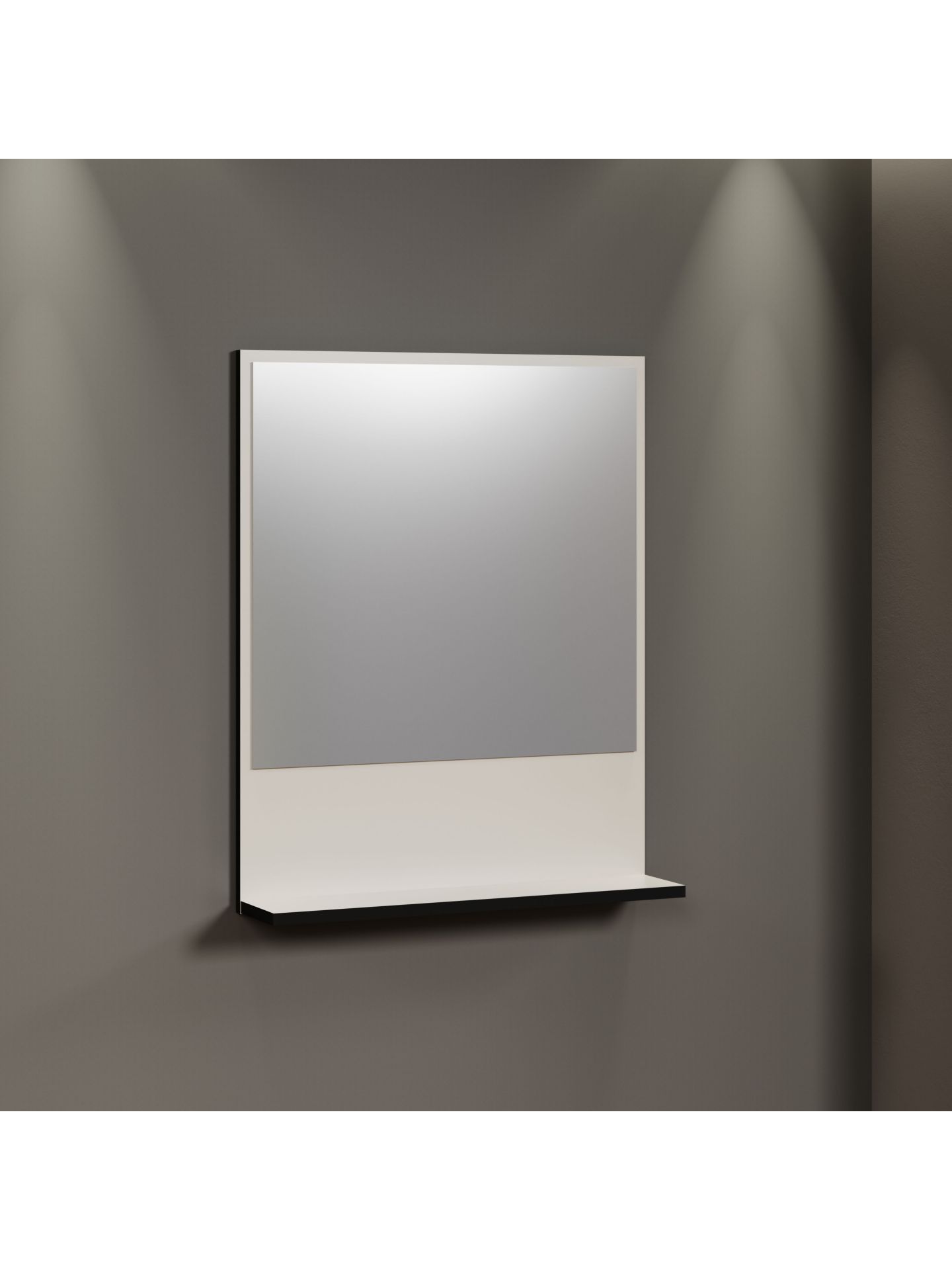 trendteam PureBliss Wandspiegel Ablage Cashmere Spiegelglas