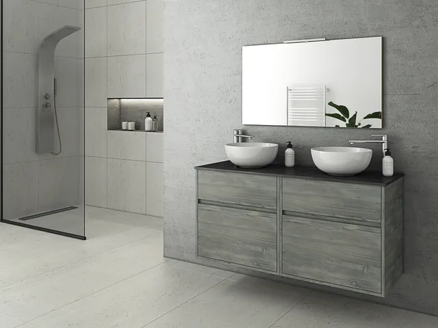 DROP Martinidis Instinct 125 Smoked Oak Badmöbel 125cm