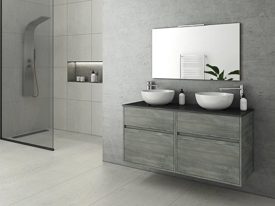 DROP Martinidis Instinct 125 Smoked Oak Badmöbel 125cm