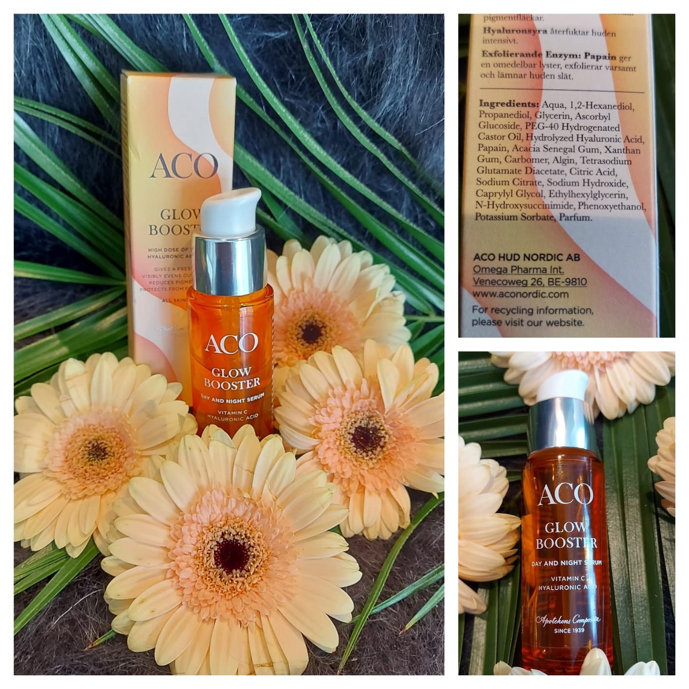 ACO Pigment Glow Booster Vitamin C Serum 30 ml Pigmentflecken