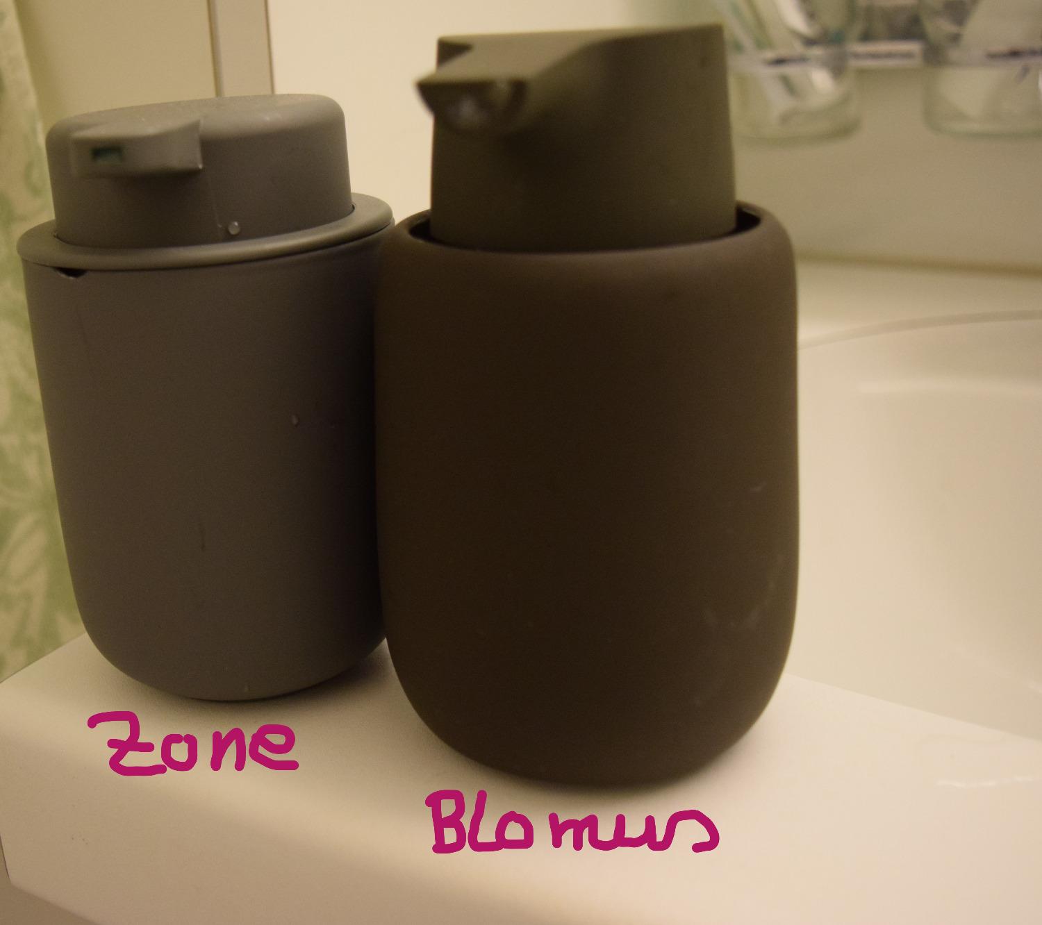 Zone Denmark Ume Seifenspender 250 ml Grau Keramik