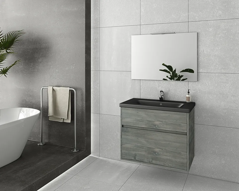 DROP Martinidis Instinct 80 Smoked Oak Badmöbel 80cm