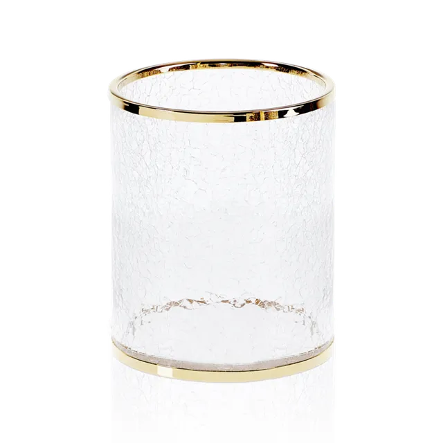 Decor Walther Crack CR AB Kosmetikeimer Chrom Craquelé