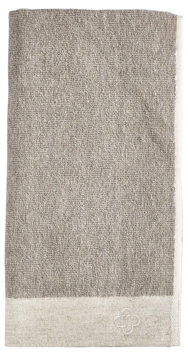 Zone Denmark Inu Handtuch 50x100 cm Natur Baumwolle-Leinen