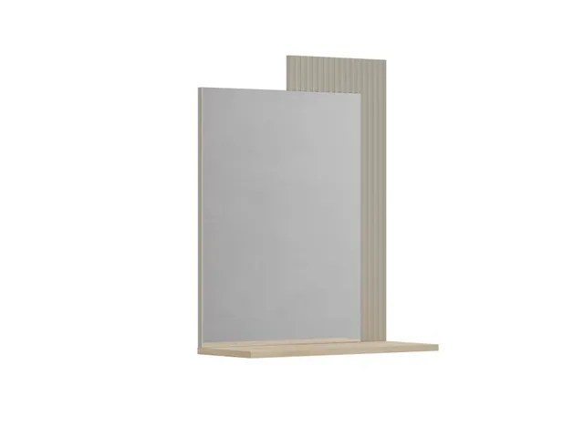trendteam Lucrezia Wandspiegel mit Ablage Cashmere Eiche