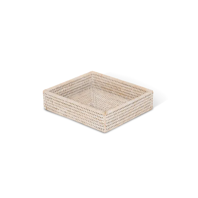 Decor Walther Basket TAB 1 Tablett Rattan Dunkel