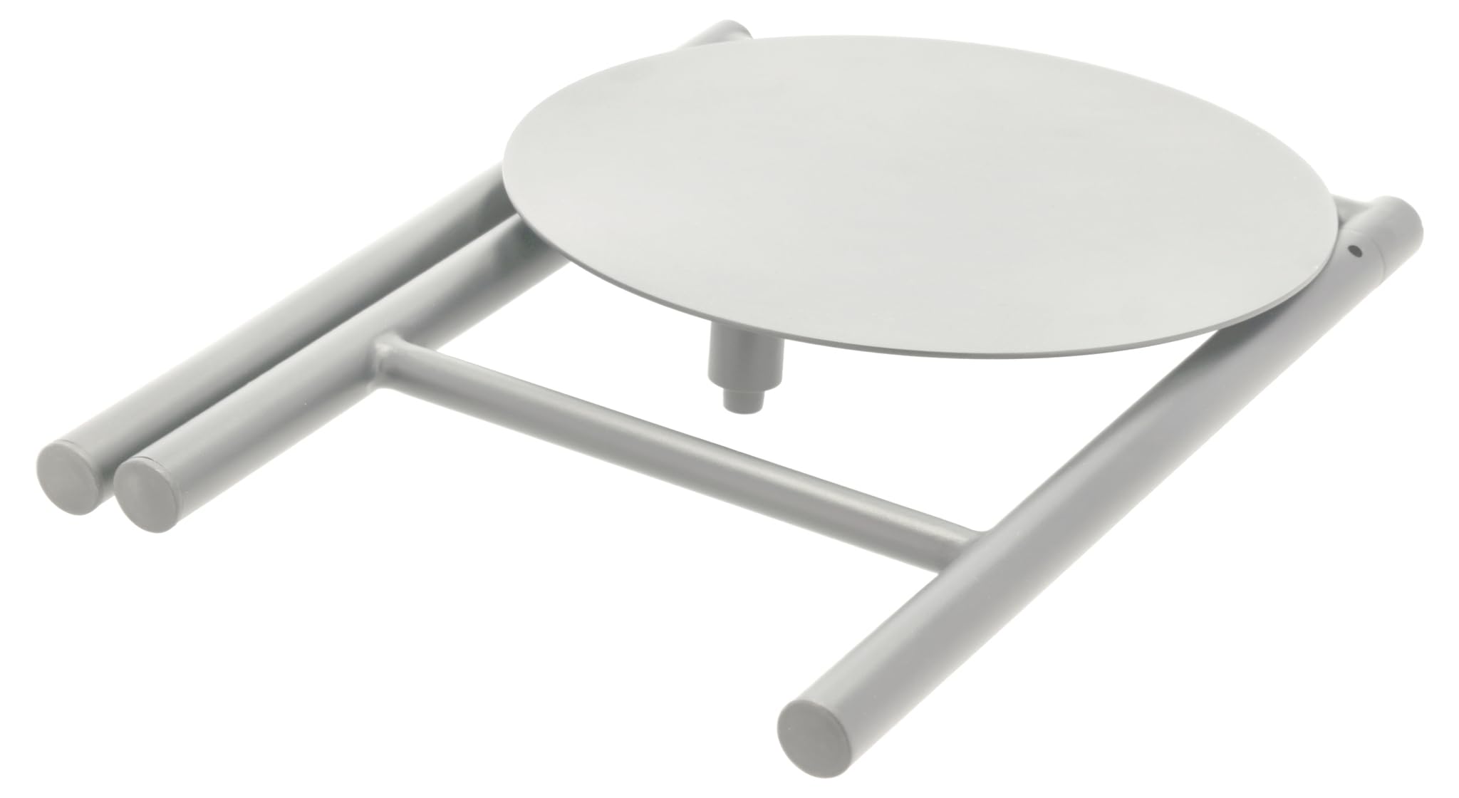 Zone Denmark Disc Hocker Stahl 33x45 cm Soft Grey klappbar