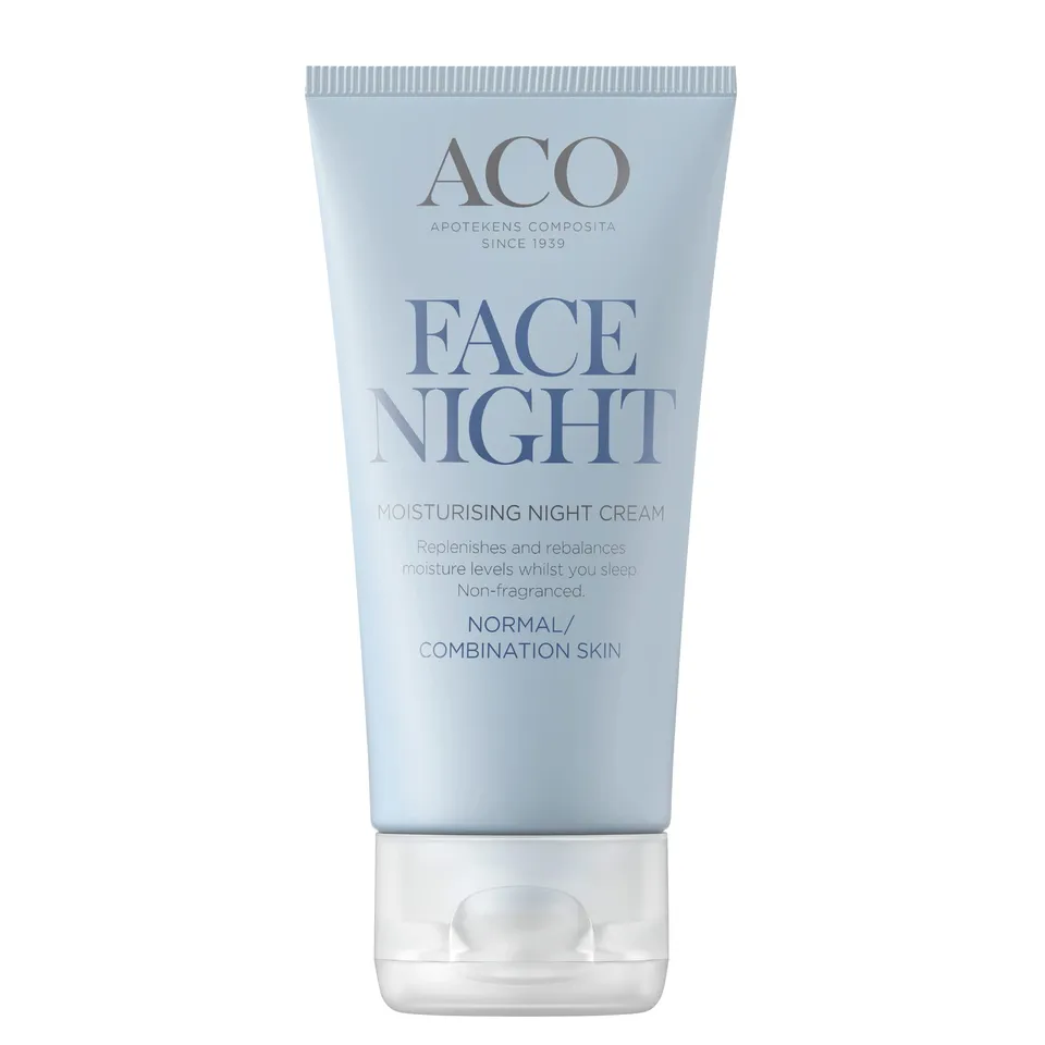 ACO Everyday Heroes Moisturising Night Cream 50 ml parfümfrei