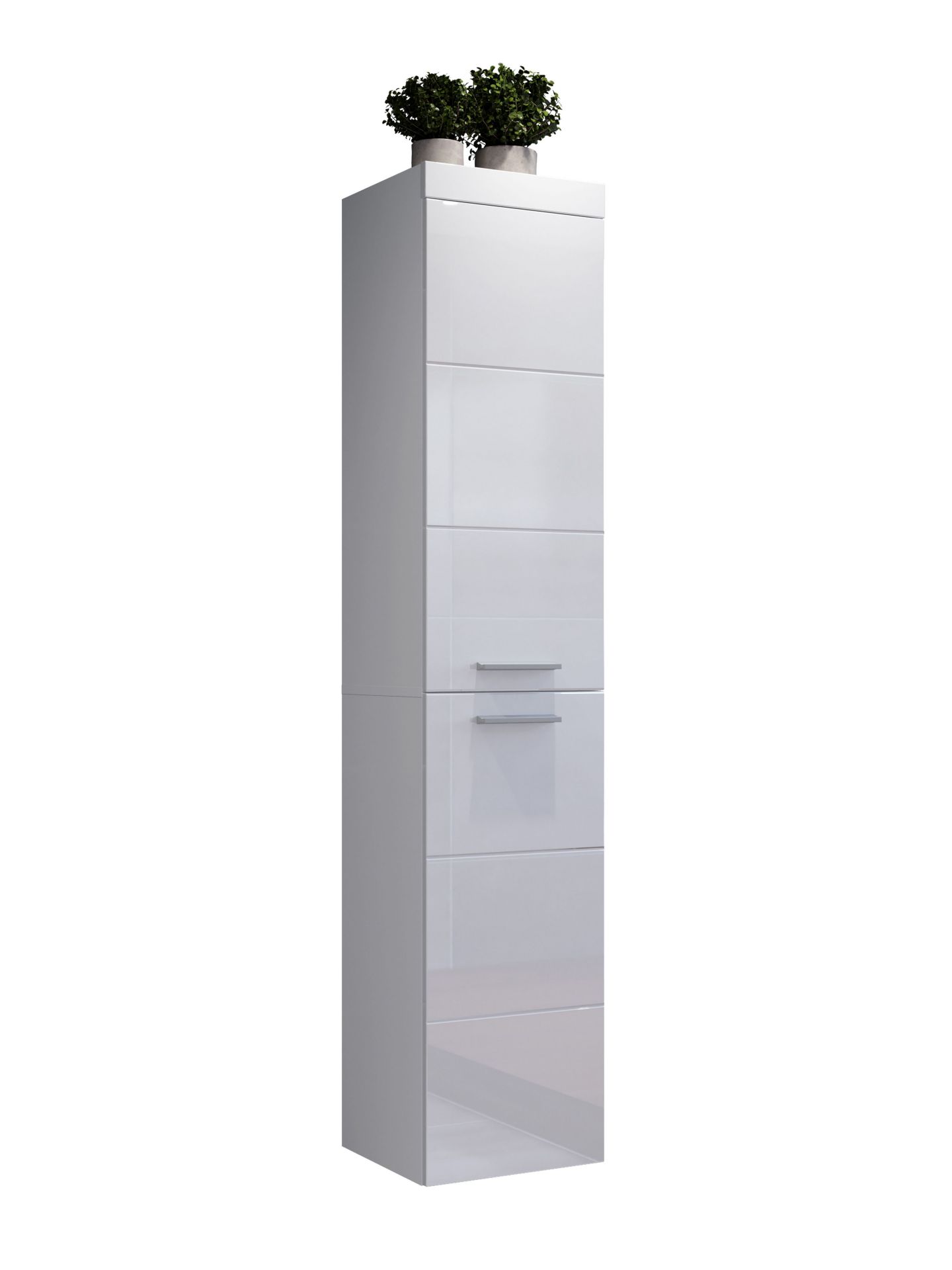trendteam Devon Hängehochschrank Weiß Hochglanz