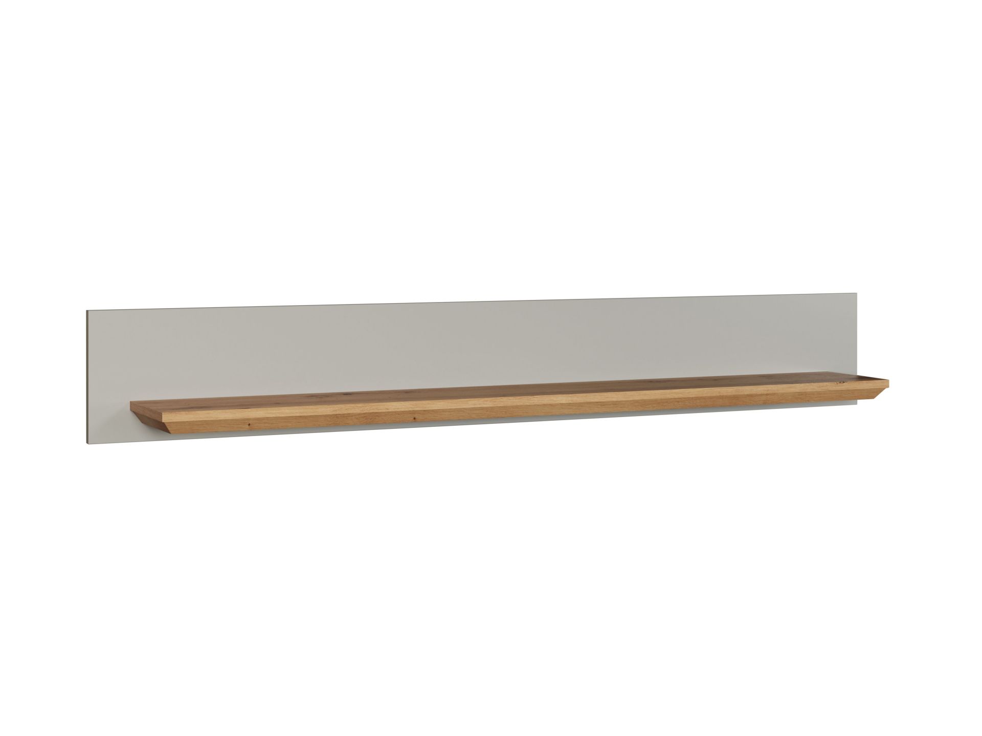 trendteam Landside Wandboard lichtgrau Wandregal Eiche
