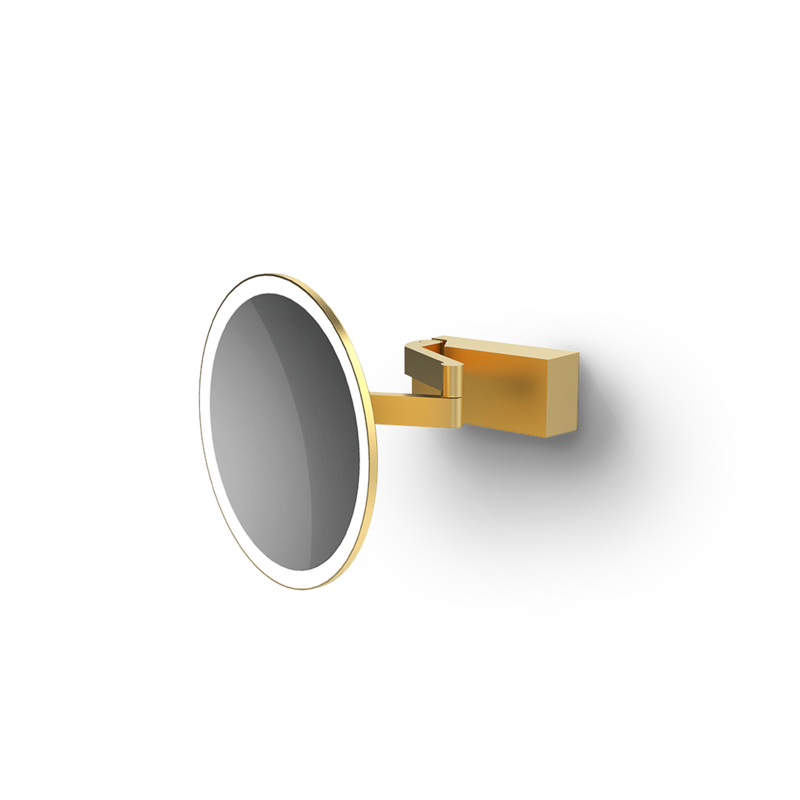 Decor Walther Vision Wandkosmetikspiegel Chrom Rund LED 5fach