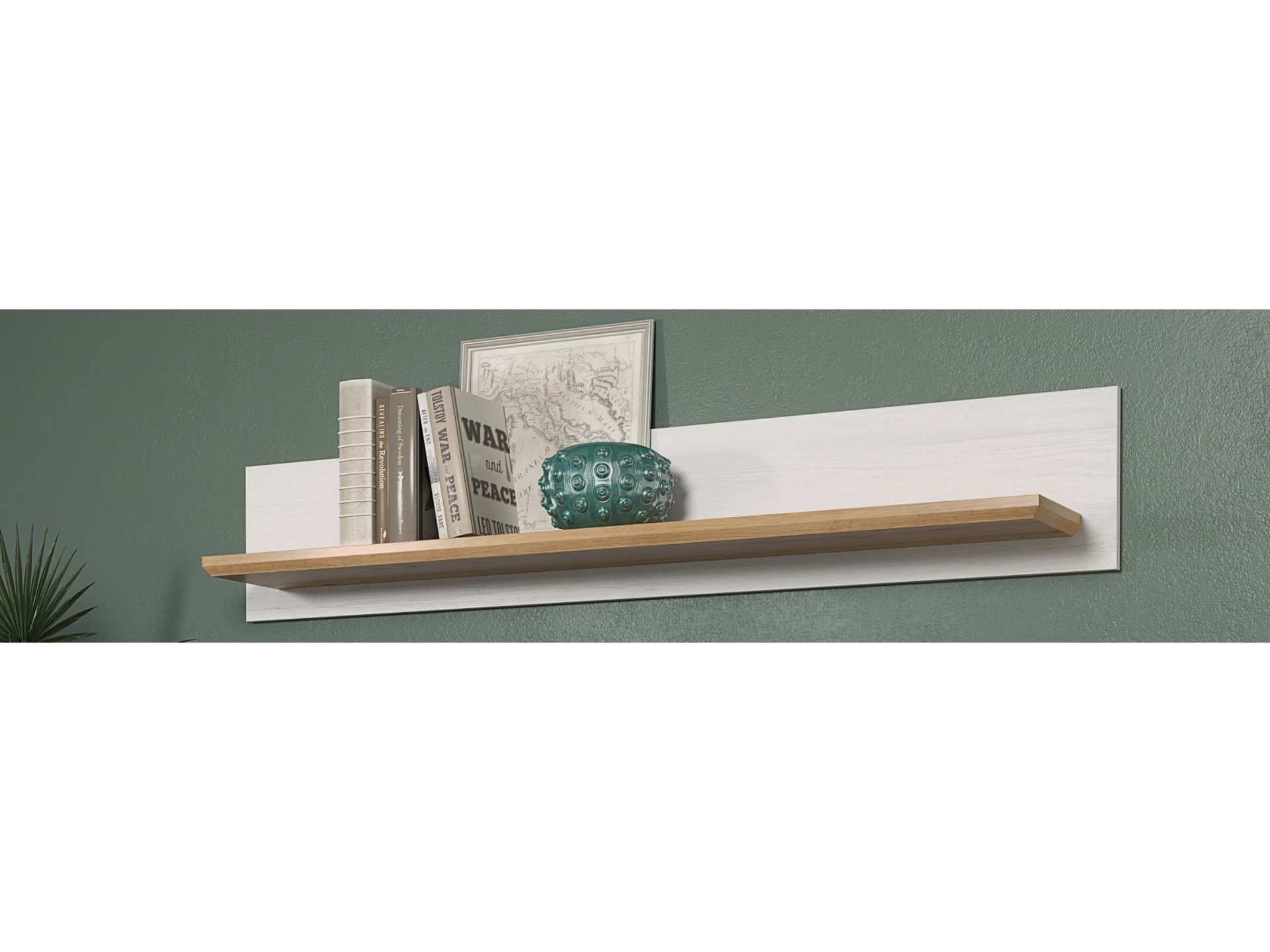 trendteam Shade Wandboard Weiß Artisan Eiche
