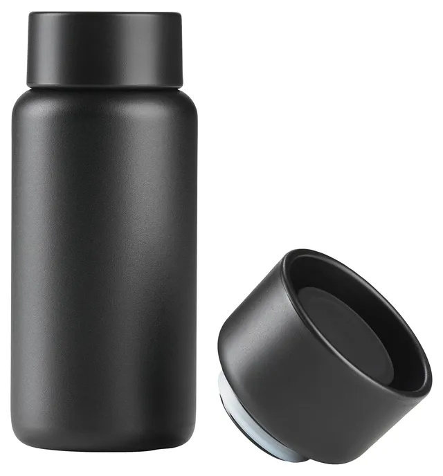 Zone Denmark Singles Thermobecher 400 ml Black Edelstahl