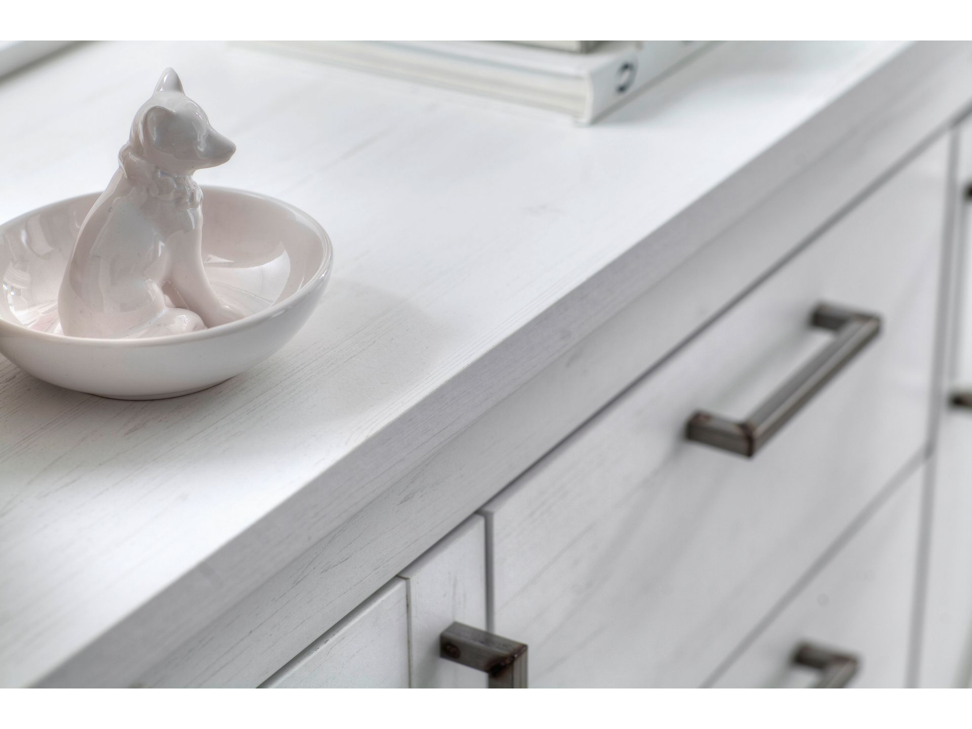 trendteam Georgia Sideboard Pinie Weiß Struktur