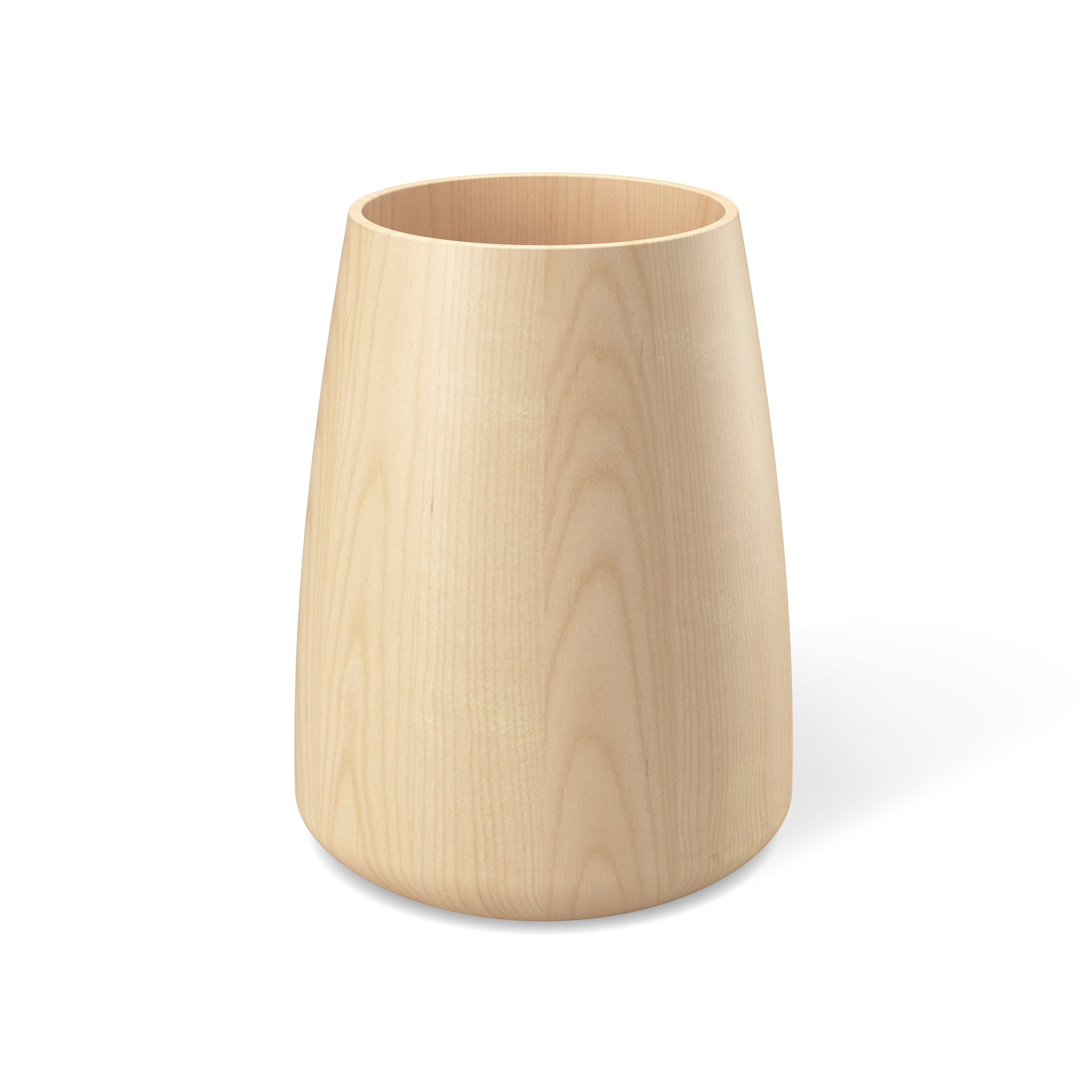 Decor Walther ONYO PK Papierkorb Ahorn natur Holz