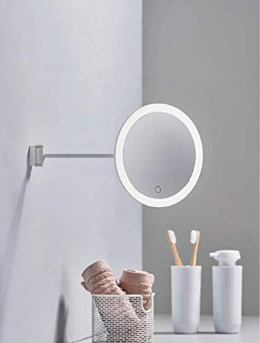Zone Denmark Bath Wandspiegel Metall 26 cm mit Sensor