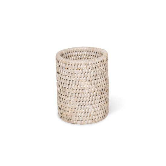 Decor Walther Basket BER Zahnbürstenhalter Rattan Dunkel