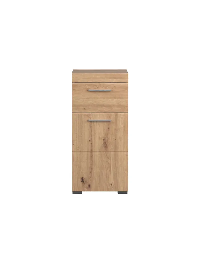 trendteam Amanda Standtype Asteiche Badezimmer Halbschrank