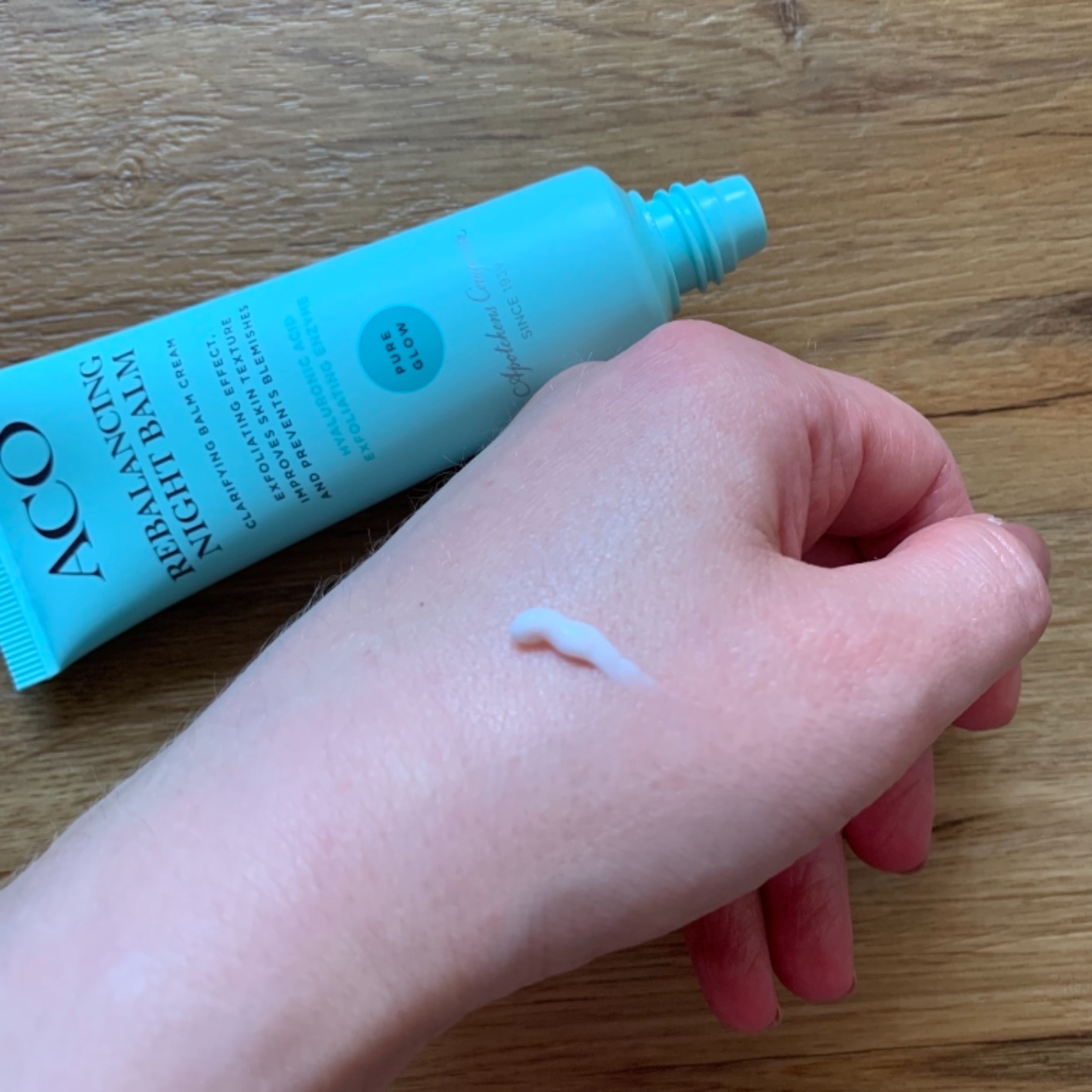 ACO Pure Glow Night Balm Nachtcreme 50 ml Mischhaut