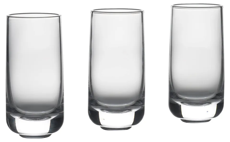 Zone Denmark Rocks Shooter Shotglas 5 cl 3er-Set Kristallglas