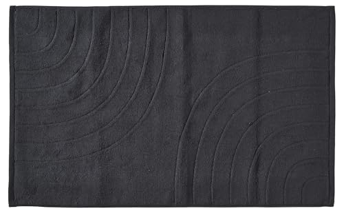 Zone Denmark Tiles Badematte 50x80 cm Soft Grey Baumwolle