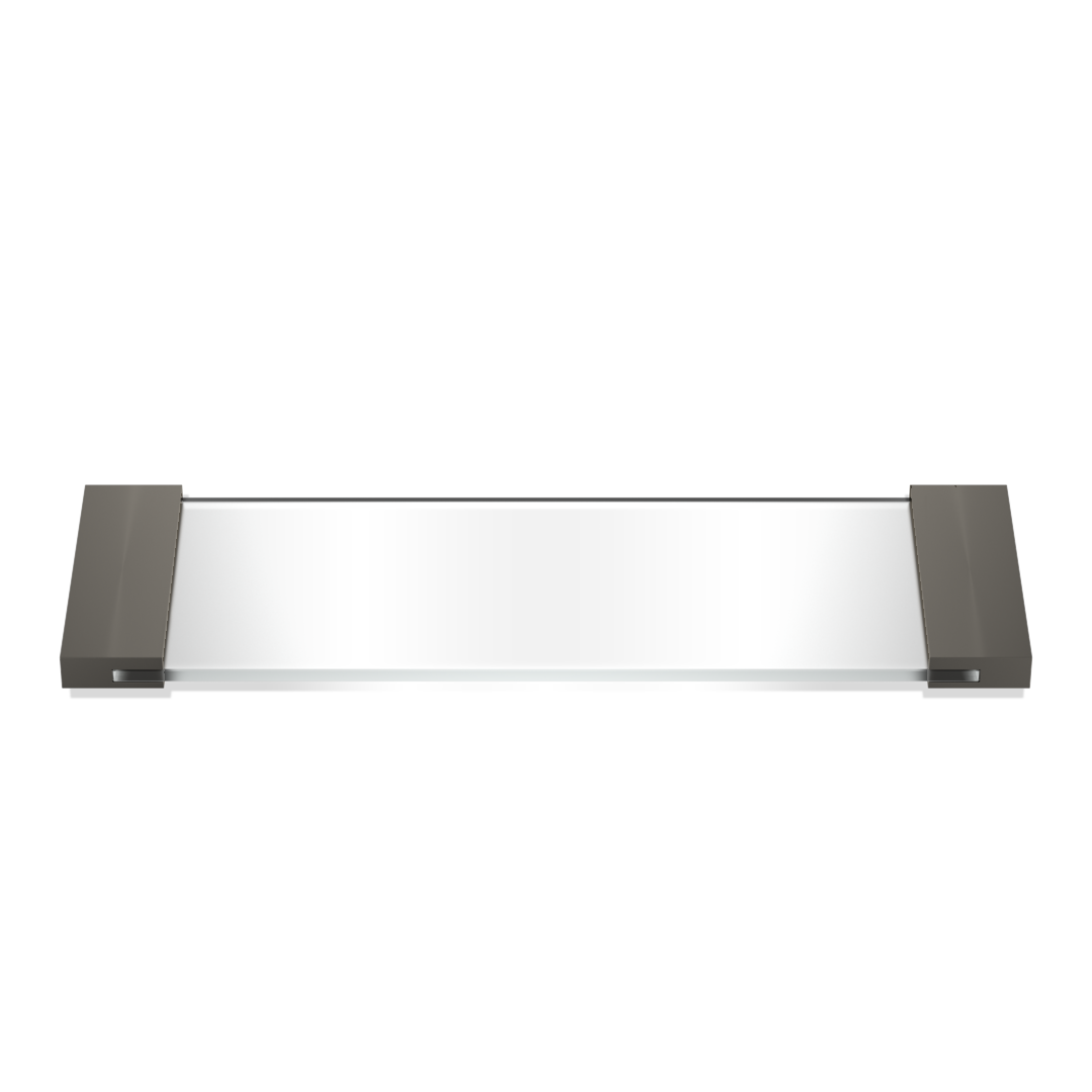 Decor Walther Classic TAB 34 Tablett Klarglas 34 cm Chrom