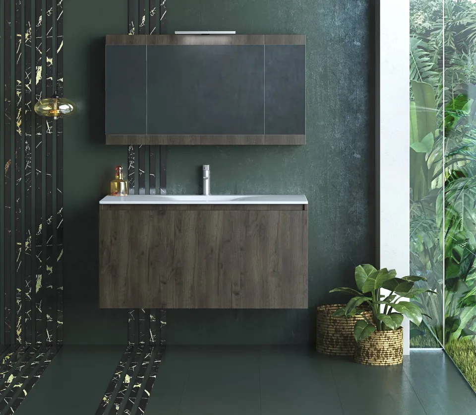 DROP Martinidis Magnolia S 100 Badmöbel Walnut