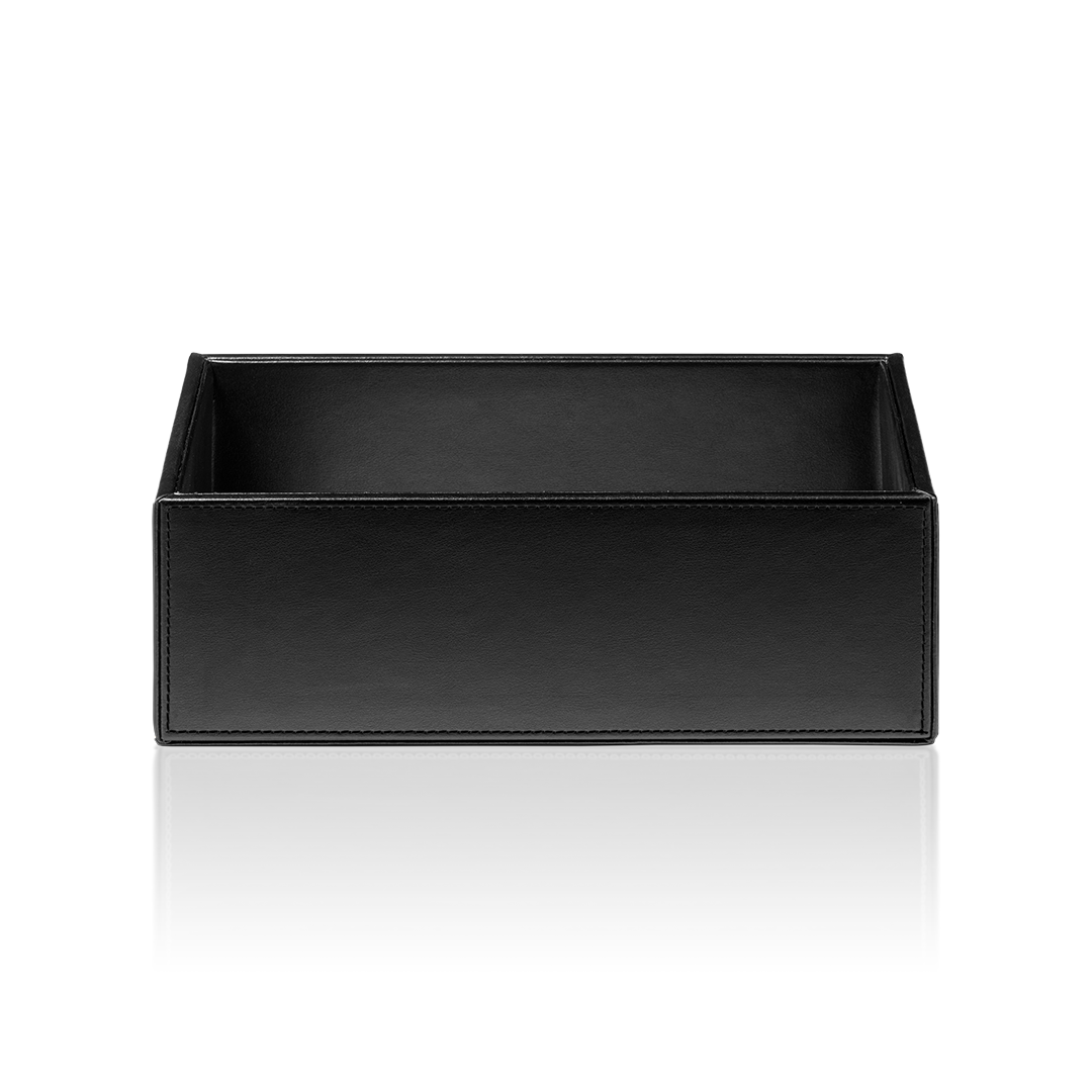 Decor Walther Brownie BOD2 Utensilienbehälter Schwarz Leder