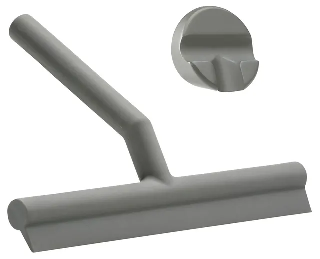 Zone Denmark Duschabzieher Grey 21 cm mit Halter