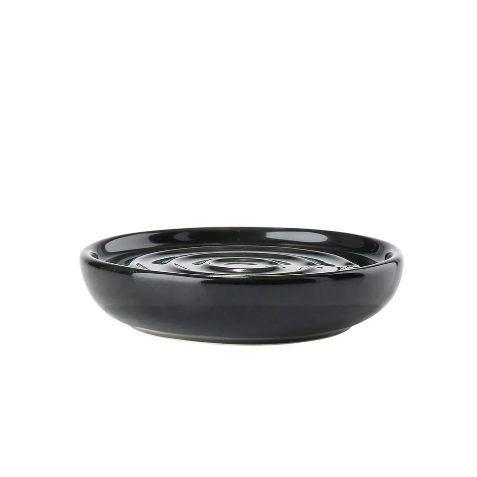 Zone Denmark Nova Shine Seifenschale schwarz 11 cm
