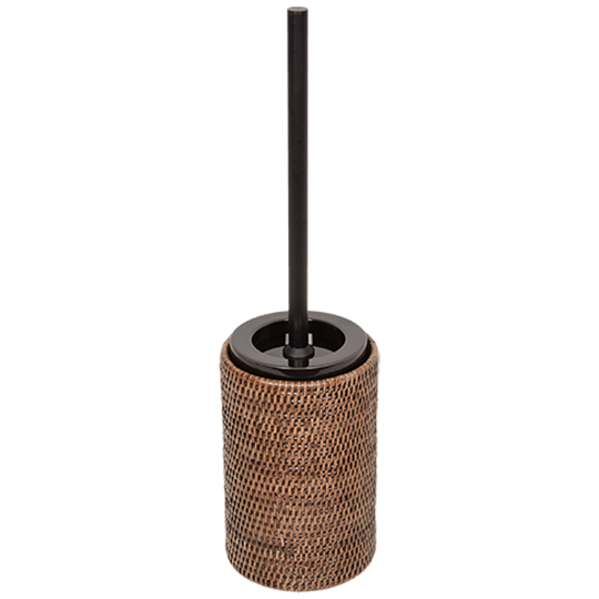 Decor Walther Basket SBG WC-Bürstengarnitur Rattan Hell