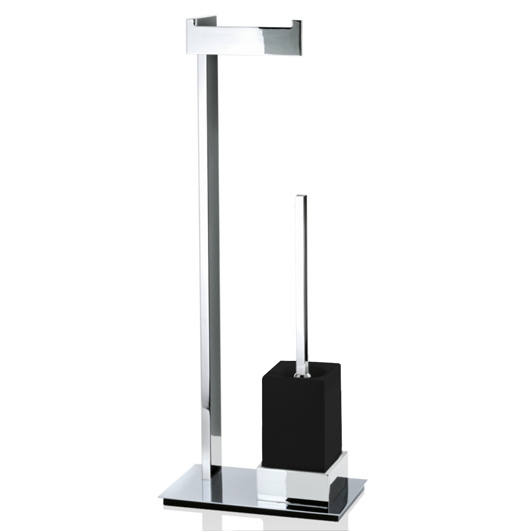 Decor Walther Brick BK SBK Toilettenbürste Chrom Weiß