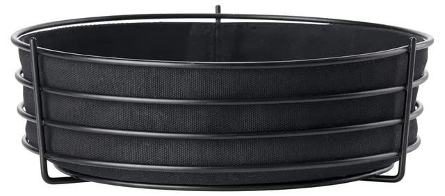 Zone Denmark Singles Brotkorb 25,5 cm Schwarz Metall