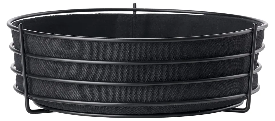 Zone Denmark Singles Brotkorb 25,5 cm Schwarz Metall