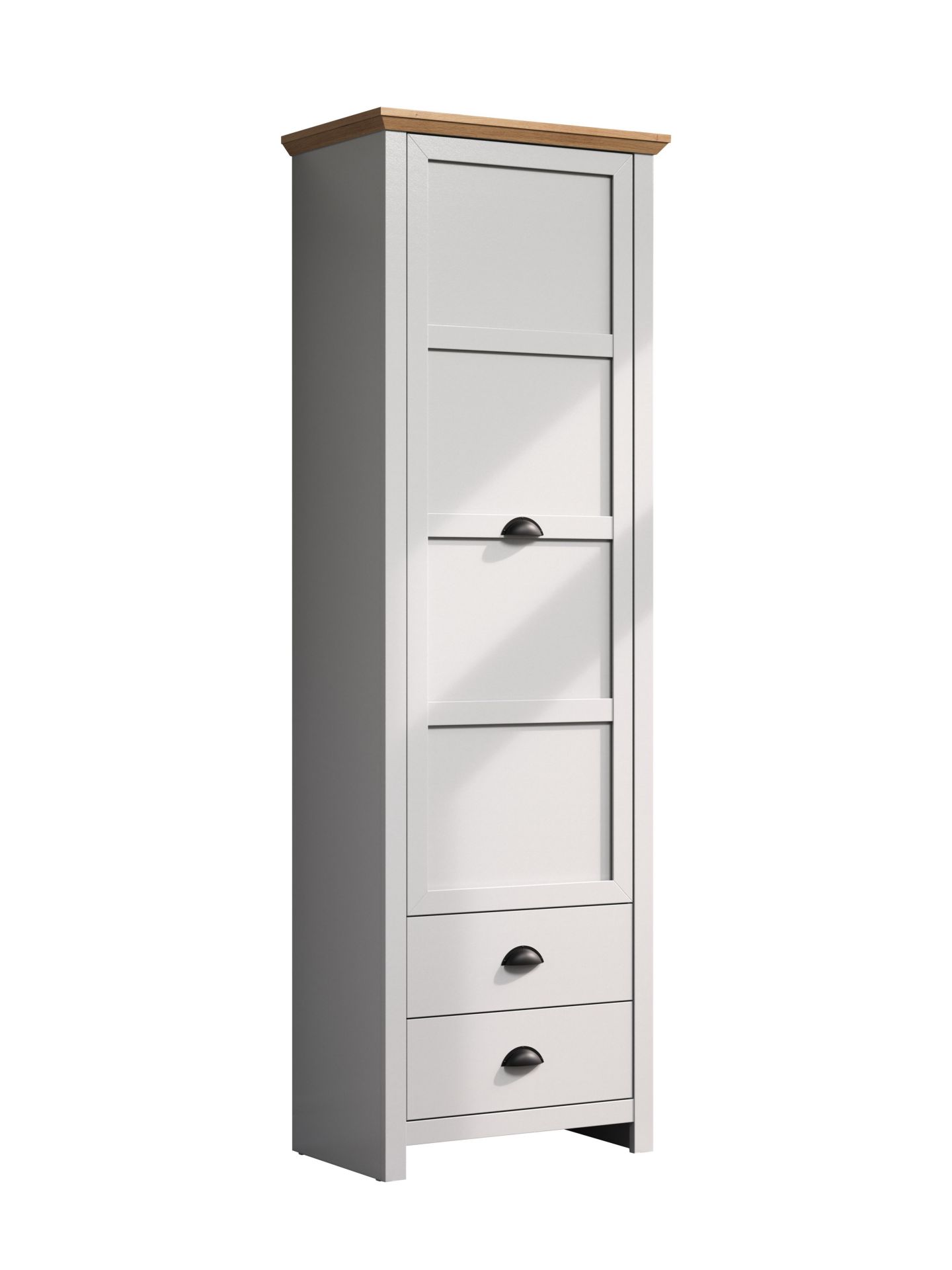 trendteam Landside Garderobenschrank Lichtgrau Eiche